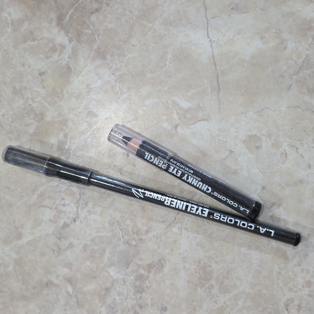 2-Pk chunky eye pencil blackfrost & Blackcp599